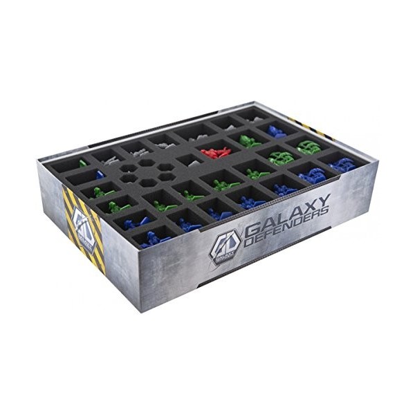 Feldherr Foam Tray Set for Galaxy Defenders Board Game Box