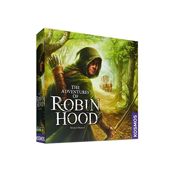 Thames & Kosmos, 680565, The Adventures of Robin Hood, Family Board Game, Michael Menzel, Ages 10+