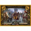 CMON-Un Chant de Glace et de feu-Heroes of House Baratheon III Army Jeu, CMND0221, Multicolore, coloré, Moyen