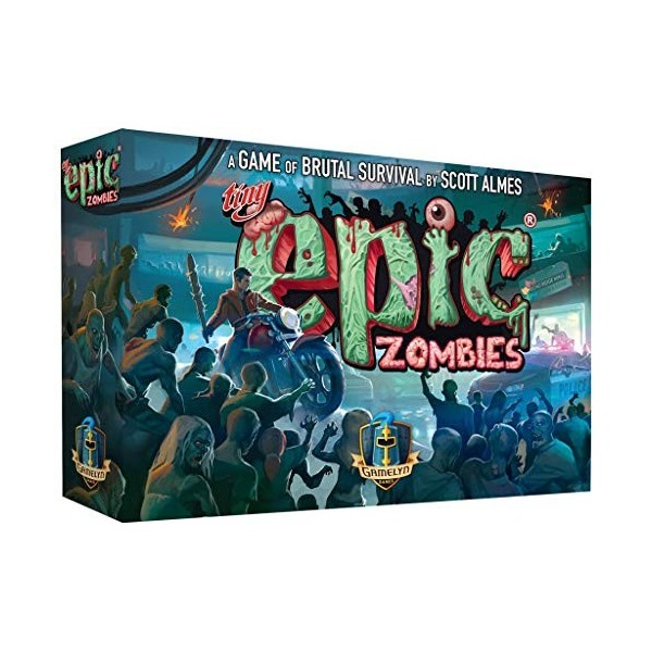 Gamelyn Games GSTGMGTEZ Tiny Epic Zombies, Mixed Colours