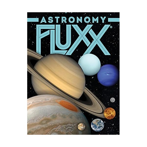 Looney Labs , Astronomy Fluxx, Board Game, Ages 8+, 2-6 Players, 5-30 Minutes Playing Time