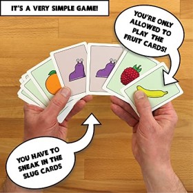 Spinning Poodle Games Hide The Slug The Fantastic Family Jeu de cartes de bluff et de ruse