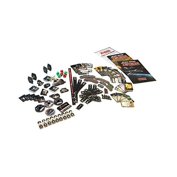 Asmodee - Star Wars X-Wing Jeu de Miniatures-édition Italienne, Couleur Rouge, 9900