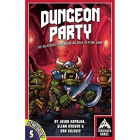 Forbidden Games: Dungeon Party - Kit de démarrage - Jeu de cartes rebondissant - À partir de 10 ans - 1 à 6 joueurs - 30 à 90