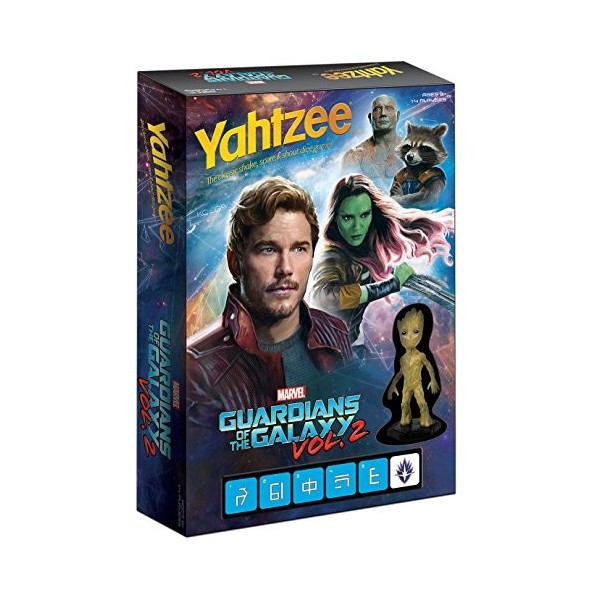 Guardian of the Galaxy Vol. 2 Yahtzee Dice Game