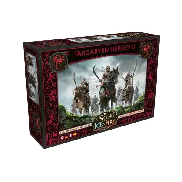 CMON A Song of Ice and Fire Tabletop Miniatures Game Targaryen Heroes 2