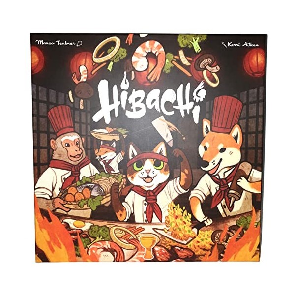 Fun Supply Hibachi Board Game Deutsch Brettspiel