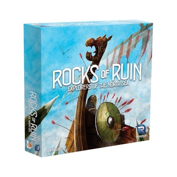 Renegade Game Studios RGS00590 Raiders The North Sea : Rocks of Ruin Multicolore