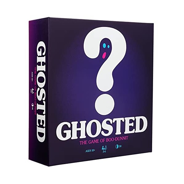 GHOSTED - Le Jeu de Boo-Dunnit. Soyez Le Premier à Savoir Qui Vous a transformé en fantôme en utilisant Vos compétences de dé