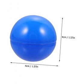 Toyvian 125 Pcs Balles De Jeu De Loterie Balles De Jeu De Pong Jouets en Vrac Tambour De Tombola Balles De Jeu De Bingo Petit