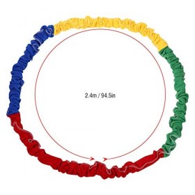 Tyenaza Jeu de Corde délasticité - Jeu de poussée de Jouet de Corde Jouet de Sport de Plein air Corde délasticité Ruberr St