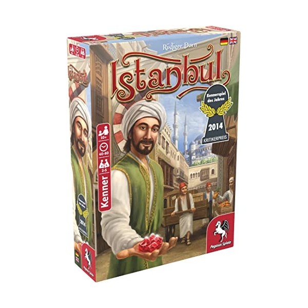 Pegasus Spiele 55115 G – Istanbul – Kenner Jeu de lAnnée 2014