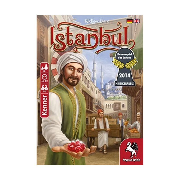 Pegasus Spiele 55115 G – Istanbul – Kenner Jeu de lAnnée 2014