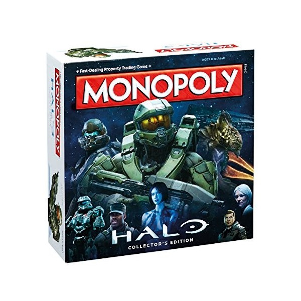 Winning Moves- Halo Monopoly Board Game, 020572, Indisponible