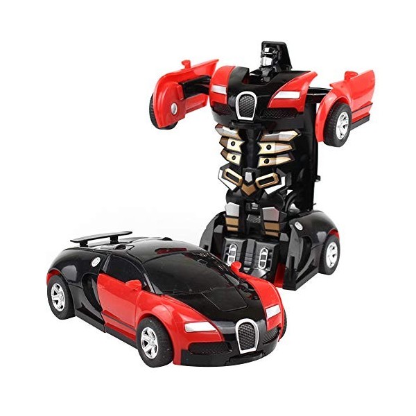 Transformers Voiture Toys, 2 en 1 Transformateur Robot Voiture Transformers Jouet Robot pour Voiture Transformation Voiture R