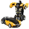 Transformers Voiture Toys, 2 en 1 Transformateur Robot Voiture Transformers Jouet Robot pour Voiture Transformation Voiture R