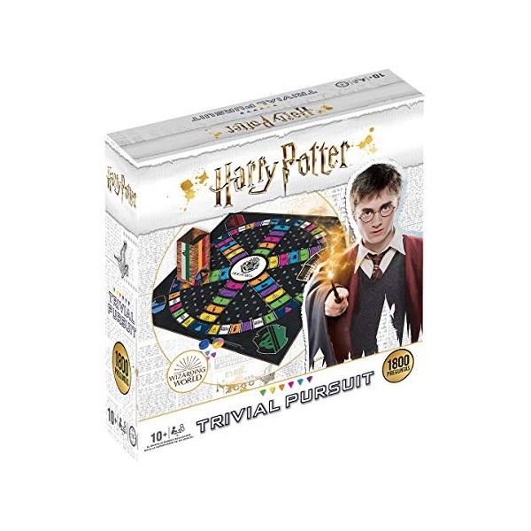 Trivial Pursuit Harry Potter Board Game - Blanc - Version Espagnol