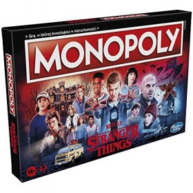 Hasbro Gaming Édition du jeu de société Monopoly: Netflix Stranger Things pour jeunes et adultes, âge : à partir de 14 ans, j