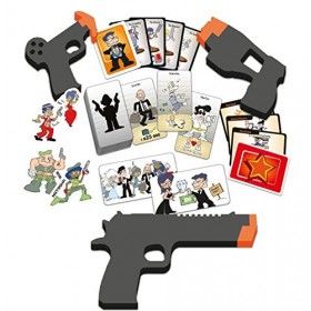 Asmodee- Ca$hn Guns-Team Spirit Seconda Edition Italienne, 8962