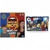 Hasbro Lot Jeux de société Gaming, Mâche Mots Enfants Contre Parents + Cluedo, à partir de 8 Ans, Version française