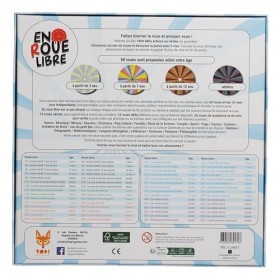 Topi Games - Jeu en Roue Libre - Jeu de société - Jeu Enfant - A partir de 7 Ans