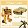 Tomicy Figurine Battletrap Classe Voyageur de 18 cm 2 en 1 Voiture Robot Toy pour Les garçons et Les Filles de 4 Ans et Plus