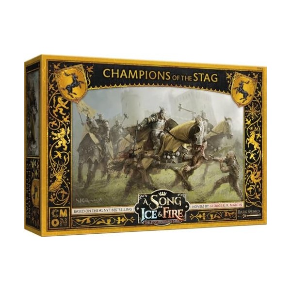CMON - Le Trône de Fer - Le Jeu de Figurines - 84 - Champions du Cerf Baratheon 