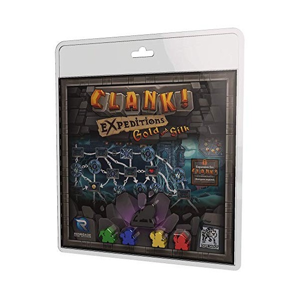 Renegade Games Studios RGS0841 Clank Expeditions Gold and Silk, Mixed Colours