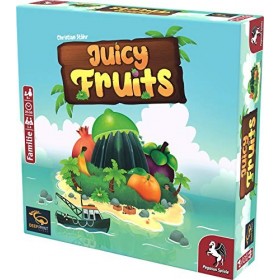 Pegasus Spiele- Juicy Fruits Deep Print Games , 57802G, Multicolore