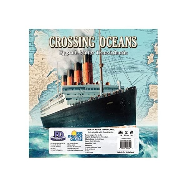 Rio Grande Games Transatlantic - Crossing Oceans Kit de mise à niveau