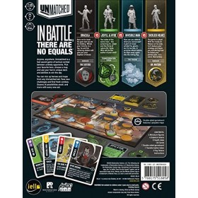 Iello, Unmatched - Cobble & Fog, Card Game, Ages 9+, 2 to 4 Players, 30 mins Minutes Playing Time