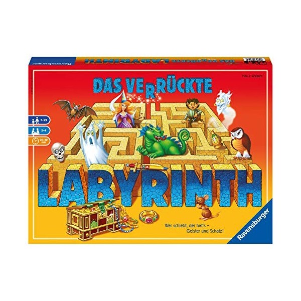 Ravensburger - 26446 - Jeu de société "Das verrückte Labyrinth"