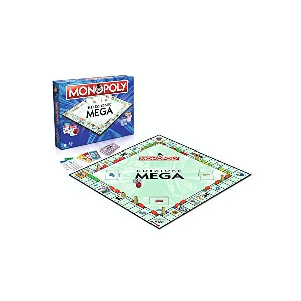 Mega Monopoly Jeu de Table - Italian Edition