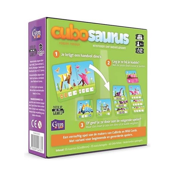 Cubosaurus jeu de cartes - GaminBiz
