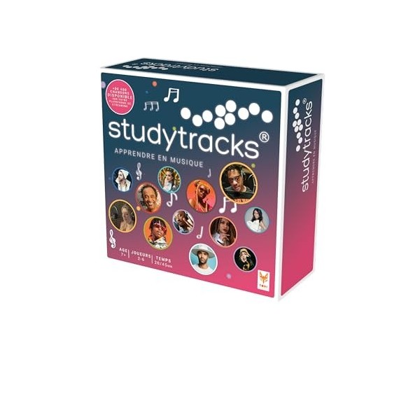 TOPI GAMES - STUDYTRACKS - Jeu de société - Jeu Enfant - A partir de 7 Ans