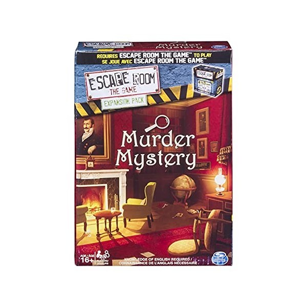 Spin Master Games - Escape Room Expansion Pack - Murder Mystery