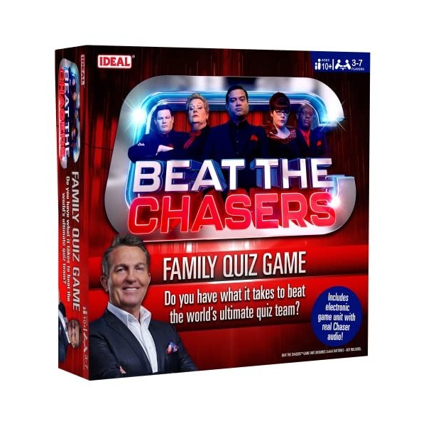 IDEAL | Jeu de Quiz Familial Beat The Chasers : Avez-Vous ce quil Faut pour Battre léquipe Ultime de Quiz au Monde ? | Jeu 