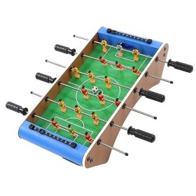 Jopwkuin Jeu de Table de Football, économie despace Interactive Compétitive Jeu de Football de Table à 6 Barres Coordination