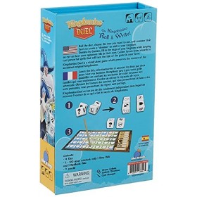 Blue Orange Jeu de société Kingdomino Duel, Roll & Write - Version tournante de dés du jeu de stratégie primé Kingdomino - 2 