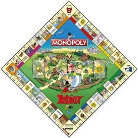 Jeu Monopoly pour Asterix, Obelix, idefix avec pions de Collection - Plateau Original - Nouvelle Edition - Version Francaise
