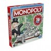 Monopoly Jeu de plateau classique avec de nouvelles cartes General Fund pour les enfants de 8 ans et plus version néerlandai