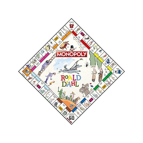 Winning Moves Jeu de société Monopoly Roald Dahl - Version Anglaise