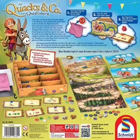 Schmidt Spiele-avec Quacks & Co. à Quedlinburg, denfant pour Le Jeu de connaisseurs de 2018, Taille Unique, 40630, Multicolo