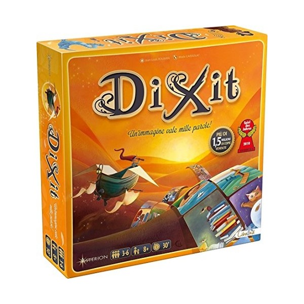 Dixit Jeu de réflexion français non garanti - Langue italienne