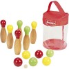 Jeujura - 8604- Jeux de Société-Pack de Jeux dExterieur en Bois