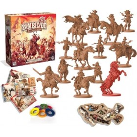 Zombicide : Undead or Alive Jeu de société Running Wild Expansion,Jeu de société de stratégie,Jeu coopératif pour adultes,Jeu