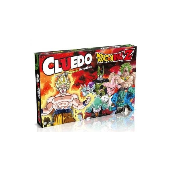 Cluedo Heros DBZ Goku et Ses Allies, Version Francaise - Jeu Detectives, enquetes - Plateau Univers pour Dragon Ball z - Set 