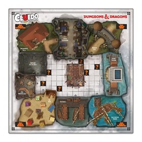 Winning Moves Dungeons and Dragons Cluedo Mystery Jeu de société Rejoignez Falastar Fisk pour découvrir qui a été remplacé