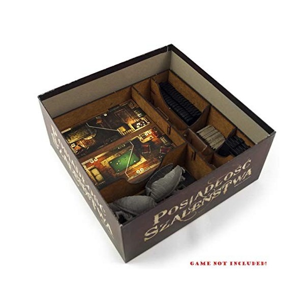 docsmagic.de Organizer Insert for Mansions of Madness: Second Edition Box - Encart