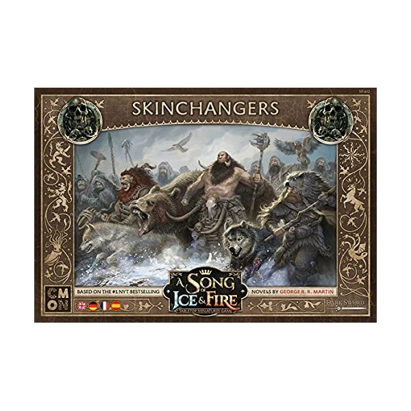 CMON Asmodee A Song of Ice & Fire – Skinchanger | Extension | Table | 2 Joueurs | À partir de 14 Ans | 45 Minutes + | Alleman